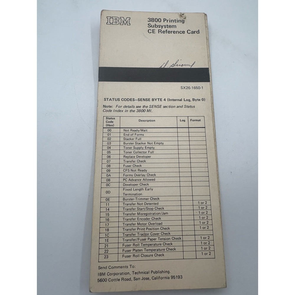 Vintage IBM Customer Engineering Reference Cards & Procedures Lot – 1960s - Picture 10 of 15